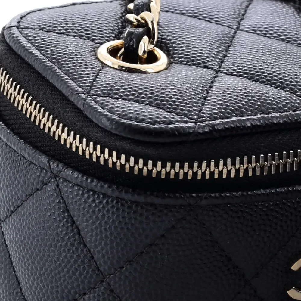 Chanel Classic Vanity Case With Chain #233889C38B